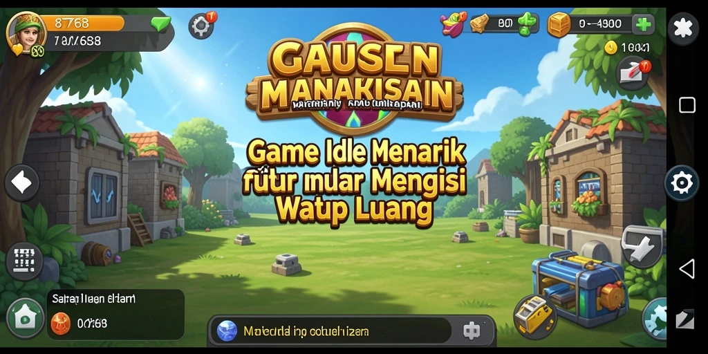 Tampilan gameplay seru dari 8768 dengan grafis yang menarik.