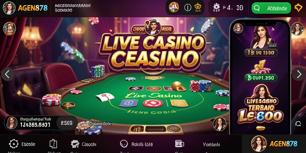 Tampilan gameplay mendebarkan di AGEN878 dengan dealer profesional.