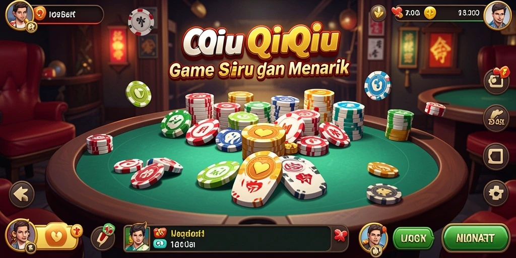 Menampilkan gameplay seru dari QiuQiu di IOSBET.
