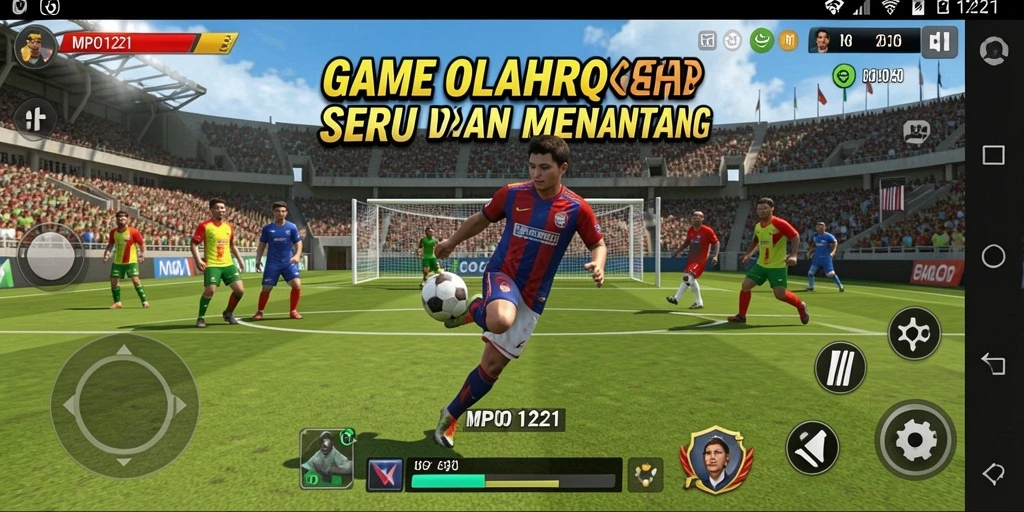 Gambaran menarik dari gameplay mendebarkan di MPO1221.