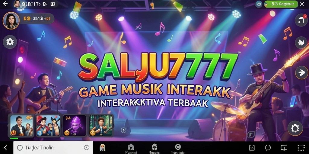 Tampilan gameplay SALJU777 yang penuh warna dan interaktif.