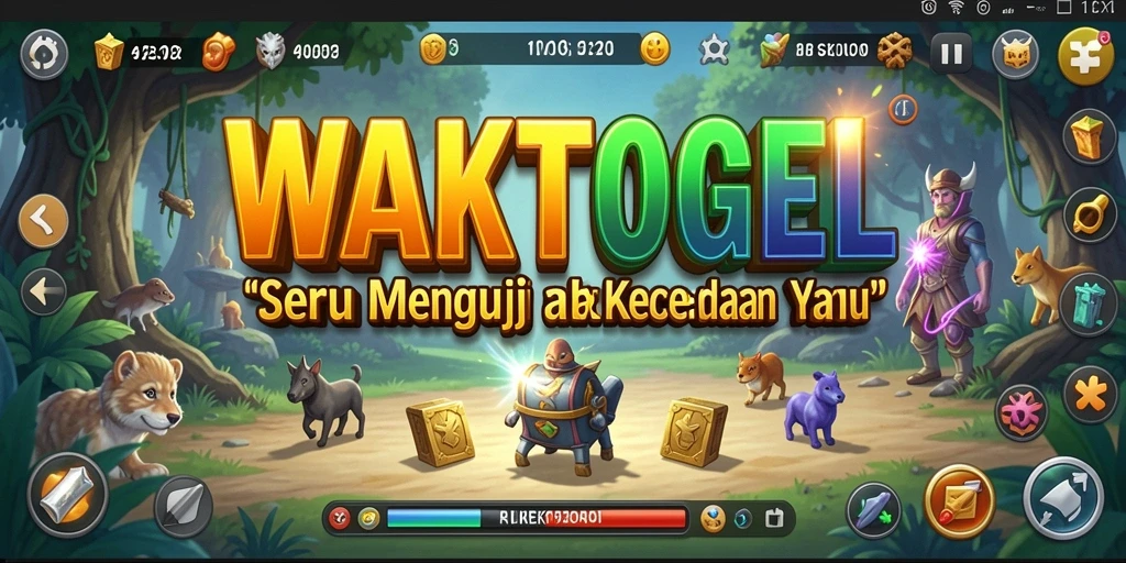Screenshot gameplay <strong>WAKTOGEL</strong> yang menunjukkan aksi seru di dunia petualangan.