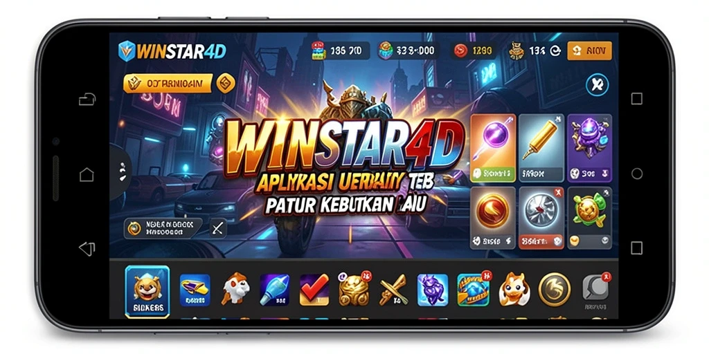 Tampilan antarmuka utama WINSTAR4D yang intuitif dan fungsional.